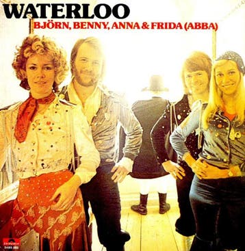 Björn, Benny, Anna &amp; Frida, ABBA - Waterloo, Ophalen of Verzenden, Gebruikt