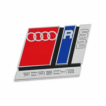 Audi 80 (B4) embleem - chroom, Auto-onderdelen, Ophalen of Verzenden, Nieuw, Audi