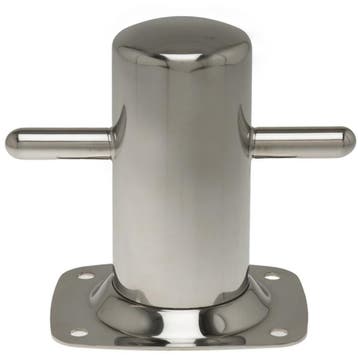 Rvs Bolder Boot 60mm met Voetplaat, Watersport en Boten, Ophalen of Verzenden, Nieuw