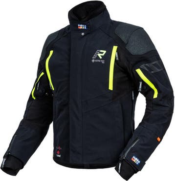 Rukka Shield-R Zwart Geel Textiele Motorjas, Motoren, Kleding | Motorkleding, Nieuw met kaartje, Jas | textiel, Rukka, Heren