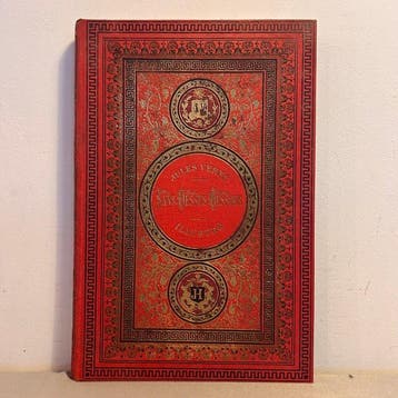 Jules Verne - Sans dessus dessous - 1889, Antiek en Kunst