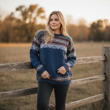 Luxe Alpaca Wollen Trui, Handgebreid in Peru | Dames & Heren, Kleding | Dames, Overige kleuren, Verzenden, Maat 42/44 (L), Nieuw
