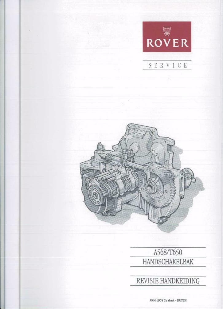 1993 Rover A568/T650 Handschakelbak handleiding, Auto diversen, Handleidingen en Instructieboekjes, Verzenden