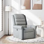 Fauteuil Stoffen Lichtgrijs | Retourdeal 63% Korting, Huis en Inrichting, Comfort, Nieuw, 75 tot 100 cm, Ophalen of Verzenden