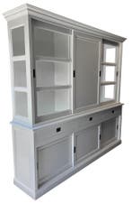 Buffetkast wit Deurne 240cm dichte middendeur, Ophalen of Verzenden, Nieuw