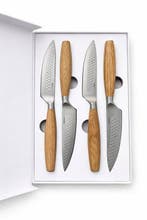 Luxury Steak Knives - European Oak Wood - Boska -, Antiek en Kunst