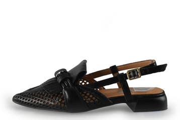 MJUS Ballerinas in maat 38 Zwart, Verzenden, Zwart, Ballerina's, Zo goed als nieuw