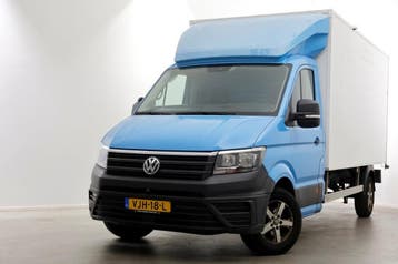 Volkswagen Crafter 35 2.0 TDI E6 Bakwagen met achterdeuren 2, Gebruikt, Euro 6, Dealer onderhouden, Lease