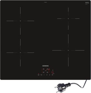 Siemens EU611BEB5D inductie kookplaat, Ophalen, Nieuw, 4 kookzones, Inbouw
