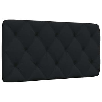vidaXL Hoofdbordkussen 100 cm stof zwart, Verzenden, Nieuw, Zwart, Stof