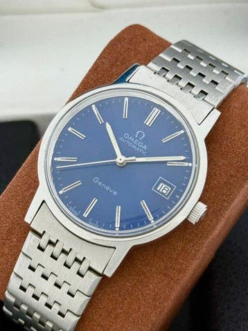 Omega - Automatic Geneve Blue Dial Cal.1012 - Heren -, Nieuw