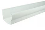 Nicoll Ovation LG38 PVC-Ti dakgoot L4m wit, Ophalen of Verzenden, Nieuw