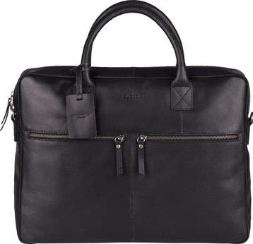 BURKELY Unisex Bart Laptoptas - 15,6 inch - Zwart, Verzenden, Nieuw