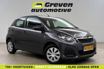 Peugeot 108 1.0 e-VTi Active | Airco | LED | Elektrische, Euro 6, Handgeschakeld, Nieuw, Zilver of Grijs