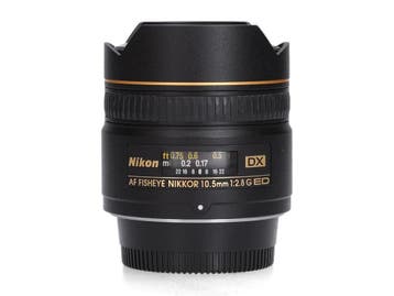 Nikon AF DX 10.5mm f/2.8 G ED Fisheye - Fisheye, Audio, Tv en Foto, Fotografie | Lenzen en Objectieven, Ophalen of Verzenden, Zo goed als nieuw