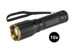 Veiling - 10 Stuks Militaire Zaklamp - 3x AAA Batterijen (ni, Verzamelen