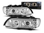 Angel Eyes koplampen Chrome geschikt voor BMW X5 E53, Verzenden, Nieuw, BMW