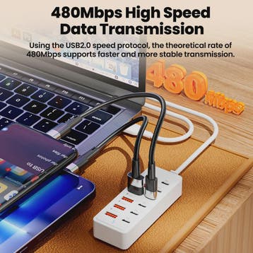 12-in-1 USB Laadstation met 6x USB-C PD en 6x USB-A | Snella, Auto diversen, Verzenden, Nieuw