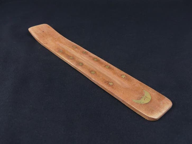 Wierook Brander - Wierook Houder - Plankje Bruin - Maan, Huis en Inrichting, Woonaccessoires | Overige, Nieuw, Ophalen of Verzenden