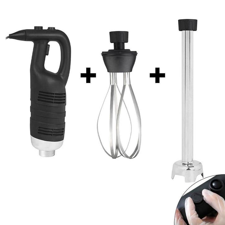 GGM Gastro | Staafmixer combi set 500 & 250mm & garde - 850W, Witgoed en Apparatuur, Keukenmixers, Verzenden