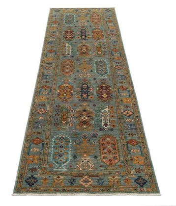 Kazak - Meisterstück - Nieuw - Loper - 250 cm - 80 cm, Nieuw