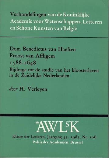 Dom benedictus van haeften - Verleyen 9789065693327, Verzenden, Gelezen, Verleyen