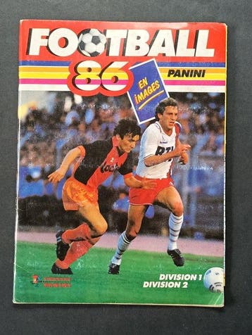 Panini Album Figurine Football 86 Panini 1985/86 Francia, Nieuw