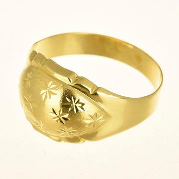 Ring - 18 karaat Geel goud, Nieuw