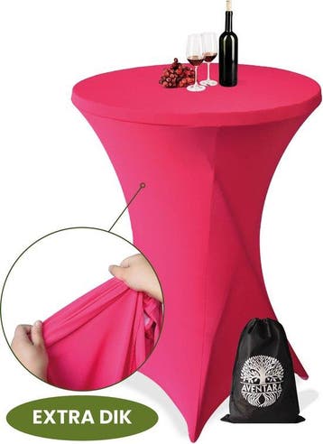 Statafelrok Roze x 1 – 80-85 x 110 cm – Luxe Extra Dikke St, Verzenden, Nieuw