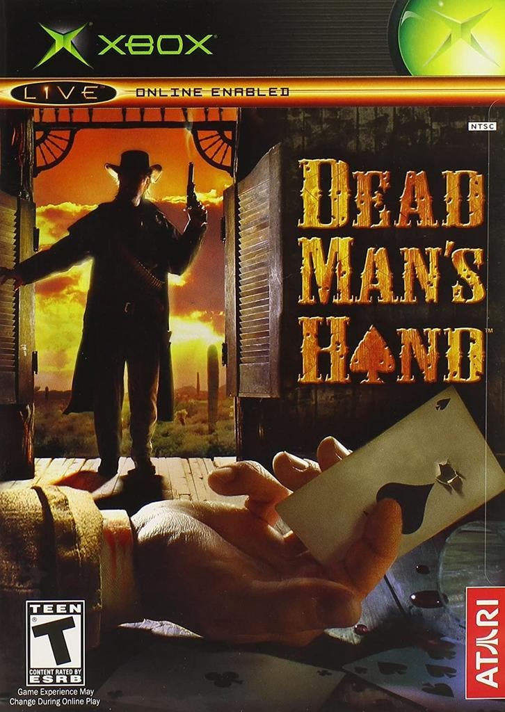 Xbox Classic Dead Mans Hand, Spelcomputers en Games, Games | Xbox Original, Zo goed als nieuw, Verzenden