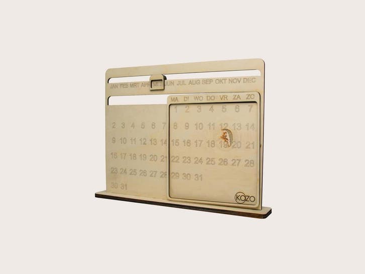 Kalender (Kantoor, Interieur;Sfeer & Stijl, Stijl & Serie), Huis en Inrichting, Woonaccessoires | Overige, Nieuw, Ophalen of Verzenden