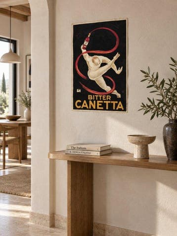 Franco Aloy - Bitter Canetta – Manifesto pubblicitario