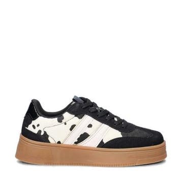 Nelson lage sneakers voor dames in het Zwart, Kleding | Dames, Verzenden, Zwart, Nieuw, Sneakers of Gympen