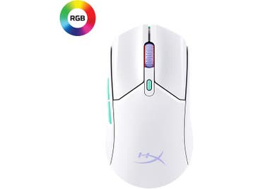 Hyperx -  Pulsefire Haste 2 Core Draadloze Muis  - Wit, Rechtshandig, Muis, Verzenden, Gaming muis