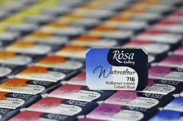 Rosa Gallery aquarelverf hele nap 2,5 ml 60 kleuren per stuk, Verzenden, Nieuw, Waterverf