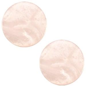 1 x Polaris cabochon plat 20mm Mosso shiny Light vintage..., Ophalen of Verzenden, Nieuw, Overige typen