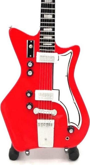 Miniatuur replica Airline gitaar - The White Stripes, Ophalen of Verzenden, Nieuw, Pop, Beeldje of Miniatuur