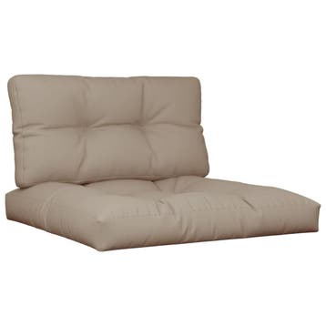 Tuinkussens 70x70cm Taupe | Tweedekansje | OP=OP, Tuin en Terras, Ophalen of Verzenden, Zo goed als nieuw