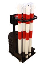 Karretje voor afzetpalen - Binnen & Buiten - transport -, Verzenden