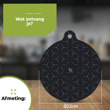HI NATURE™ Inductie Beschermer set 4 Stuks - Inductie matjes, Ophalen of Verzenden, Zo goed als nieuw
