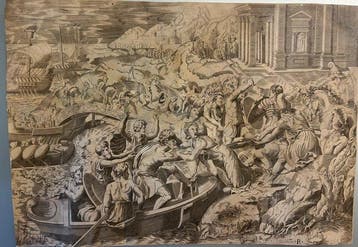 Raffaello Sanzio (1483-1520) - Marcantonio Raimondi -, Antiek en Kunst