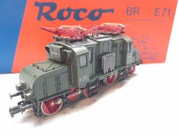 Roco H0 - 04196 A - Elektrische locomotief (1) - E71 33 - DR, Nieuw