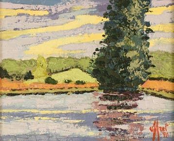 Yves Offret (1946-2004) - La Balastière