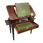 Tafel - Architectenbureau - Brons, Mahonie - Directoire, Antiek en Kunst, Antiek | Meubels | Stoelen en Banken