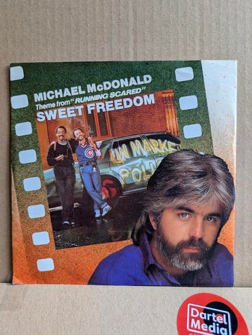 Michael McDonald - Sweet Freedom 7 vinyl single, Ophalen of Verzenden, Gebruikt, 7 inch