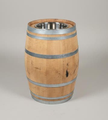 Wijnvat 225 liter met RVS ijsbak - Een échte blikvanger!, Ophalen of Verzenden, Nieuw