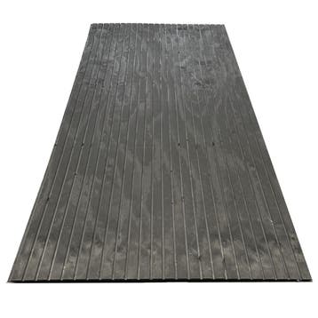 Channelply Rabat Plaat glad zwart 2440x1220mm – Extra smalle, Doe-het-zelf en Verbouw, Ophalen of Verzenden, Nieuw