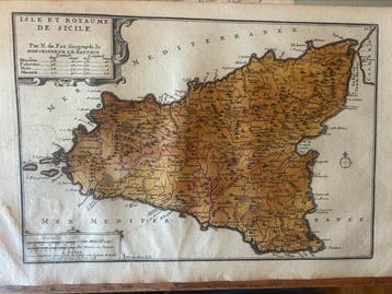 Italië - Sicilië; Nicolas de Fer (1646–1720), - Isle et, Boeken, Nieuw