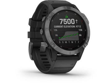 Garmin fnix 6 Pro Solar - Smartwatch - Hartslagsensor, Verzenden, Zo goed als nieuw, Garmin