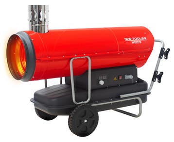 Indirecte dieselheater 80kW Danfoss tandwielpomp MW Tools, Ophalen of Verzenden, Nieuw